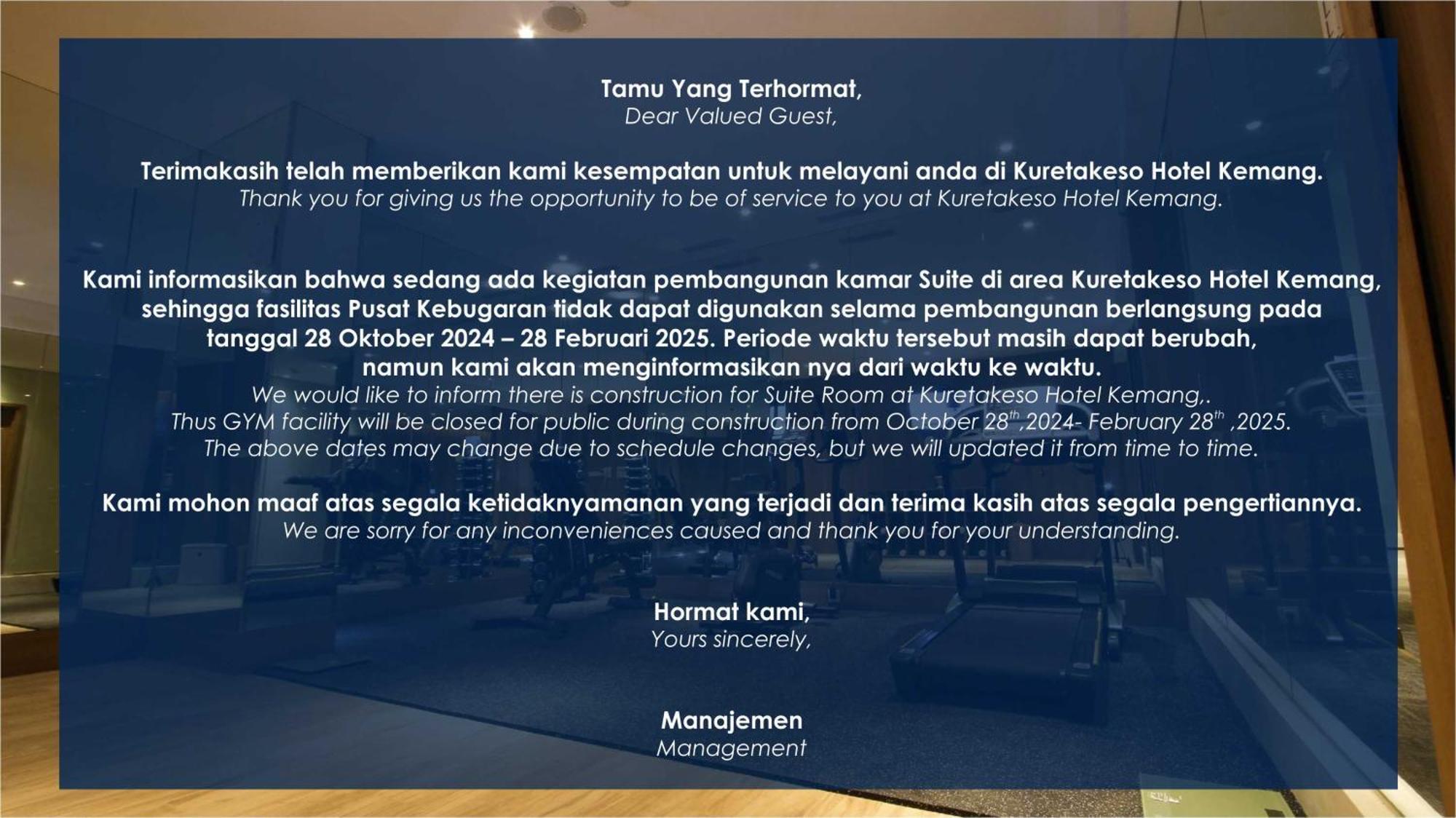 Kuretakeso Kemang Hotel Yakarta Exterior foto